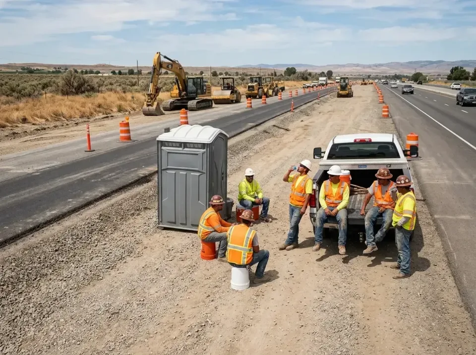highway-road-construction-crew-007 — frequently asked questions, Porta Potty and Restroom Rentals in Mineral Ridge, OH